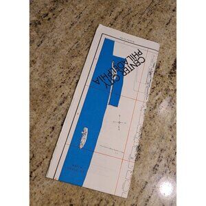 Central City Philadelphia Map David A Fox 1975  Vintage